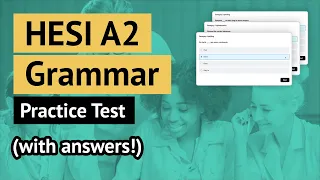 HESI A2 Grammar Practice Test HESI A2 Grammar Review All Answers Explained 2024