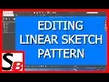 Solidworks - Editing Linear Sketch Pattern