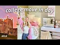 COLLEGE MOVE IN DAY at UCLA dorm tour