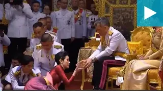 Thailand s king anoints mistress as his royal noble consort