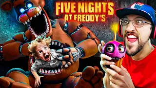 Download Five Night's at Freddy's THE MOVIE Game (Hide Kids in Animatronics Challenge w/ FGTeeV) MP3