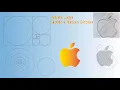 Golden Circle Ratio Apple Logo Adobe Illustrator Free Tutorials for beginner Urdu
