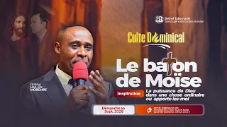 LE BATON DE MOISE : CULTE DOMINICAL DU 20 SEPTEMBRE 2026