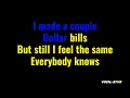 Only God Knows Why Karaoke | Kid Rock Karaoke Version