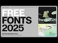 24 FREE Fonts That Feel Expensive Must Download