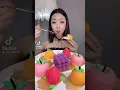 Download Lagu {}ASMR} Mukbang kue buah buahan || Macam macam🤤🤤
