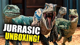 ¡TENEMOS A LA RAPTOR SQUAD!😱 Unboxing Jurásico con JPFans