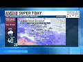 Super 7 Day First Alert Forecast Two First Alert Weather Days ahead