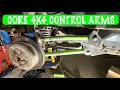 JEEP JKU CORE 4X4 REAR CONTROL ARM INSTALLATION DIY