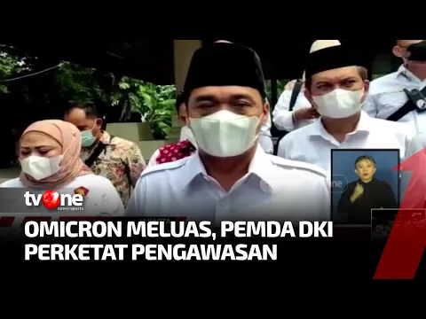 Kasus Omicron di DKI Jakarta Tembus 2.000 Kasus, Wagub DKI Imbau Jaga Prokes Ketat