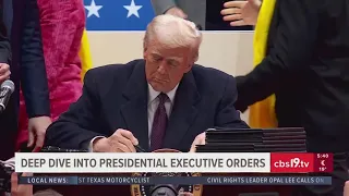 Breaking down President Donald Trump's executive orders