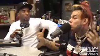 tekashi 6ix9ine vs charlamagne at breakfast club
