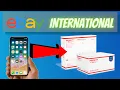 Ebay International Shipping From Your Phone How to Print Global Shipping Labels Tutorial