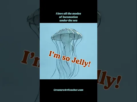 I love animating under sea creatures