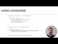 Supplier and Consumer classes