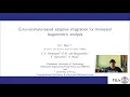 Error-estimate-based adaptive integration for immersed isogeometric analysis