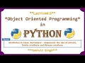 OOPs in Python Lecture 3 Public and Private Attributes