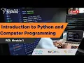 PE1 Module 1 Introduction to Python and Computer Programming