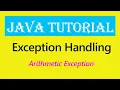 Exception Handling in Java ArithmeticException