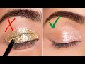 Download Lagu Hoe je glitter aanbrengt op GECREASIEERDE of GEHAKTE oogleden (3 manieren)