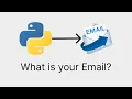Simple hack with SMTP protocol to find an email address using Python