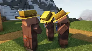 حاولت أجمع 100 قروي في ماين كرافت 