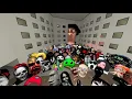 Too Much All Nextbots Chasing in Liminal Hotel Gmod