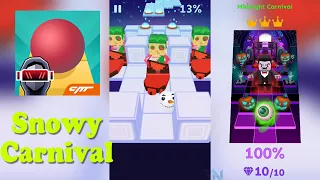 Snowy Carnival Midnight Carnival Rolling Sky Reskinned  Snowy Carnival Midnight Carnival Rolling Sky Reskinned