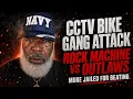 CCTV of Bike Gang Attack on Rival - Rock Machine Jailed