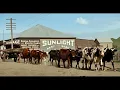 circa 1910 s AI animated - Bullock team heading north on Church Street Gloucester