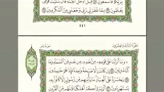 القرآن الكريم بصوت الشيخ السديس الجزء الثالث والعشرون صوت وصورة 