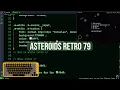 ASMR Programming - Coding Asteroids 79 Retro in JS