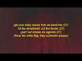 21 Savage, Metro Boomin - Glock In My Lap (Lyrics) | big 4l ima member