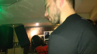 SHOWING TITS AT THE BAR