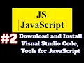 JavaScript Tutorial in Hindi How to download and Install Visual Studio Code Tools for Javascript