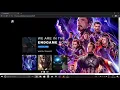Movie Advertising Website using HTML CSS and JavaScript CODE WITH NM