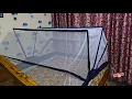 Happy Penguin Foldable Mosquito Net Portable Cotton Mesh Net for Bed Insect Fly Protection