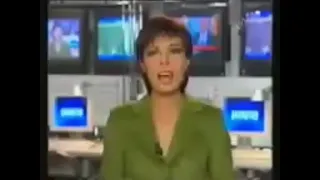 Часы и начало программы Репортер Новый канал 2003 