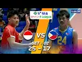 Download Lagu Indonesia 🇮🇩 vs Philippines 🇵🇭 | Highlight (SET 2) | 13 ก.ค. 68 | SEA V.League