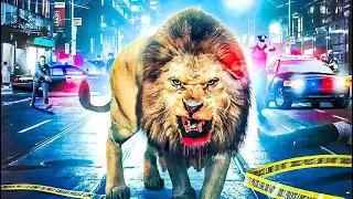 اسد ضخم يهرب من الغابة ويدخل لمدينة مليئة بالبشر فيبدأ باكلهم Pr O O I 