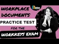 Practice Test for the ACT WorkKeys Workplace Documents Section Full 10-Question Prep Quiz