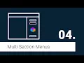 04 Offcanvas Multi Section Menus