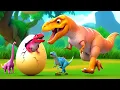 Download Lagu T-Rex Egg Hatching Comedy | Epic Dinosaur Adventure | Jurassic Zoo Adventures 2024