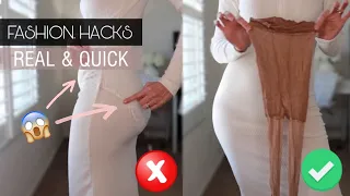 Download FASHION HACKS 2021 that will CHANGE YOUR LIFE | QUICK \u0026 EASY DYI tips MP3