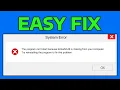 How To Fix BINKW64 dll Missing Error in Windows