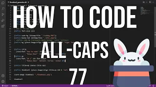 how to code racket 77 - all-caps recursion