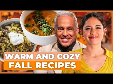 LIVE: Food Network Chefs' Cozy Fall Recipes 🍂 Ree Drummond, Ina Garten, Molly Yeh & More!
