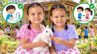Learning to Share, Help and Be Kind | Twin Twin at Kindergarten