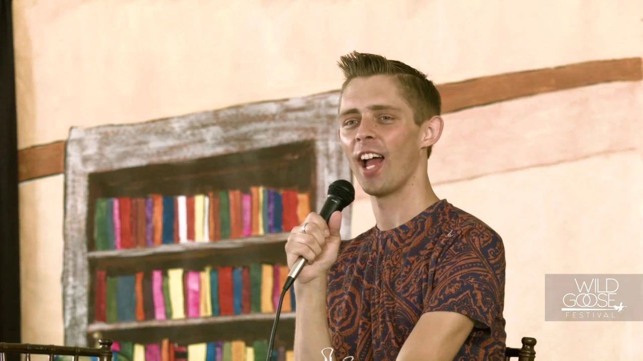 Brandan Robertson at Wild Goose Festival, July 13, 2018