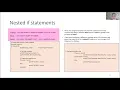 CMPE102 24 Selection Structures NESTED IF statement